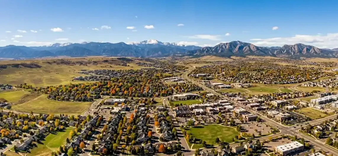 Parker Colorado residential neighborhood - leak detection service area