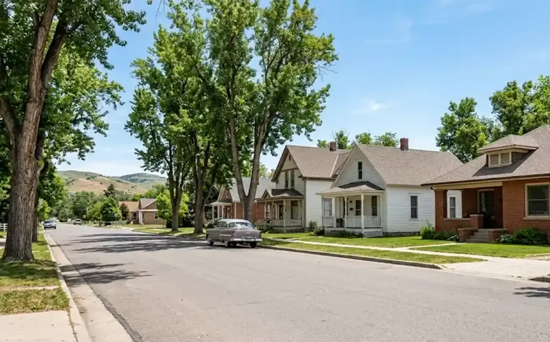 Historic early Parker Colorado homes built pre-1955 with galvanized pipe